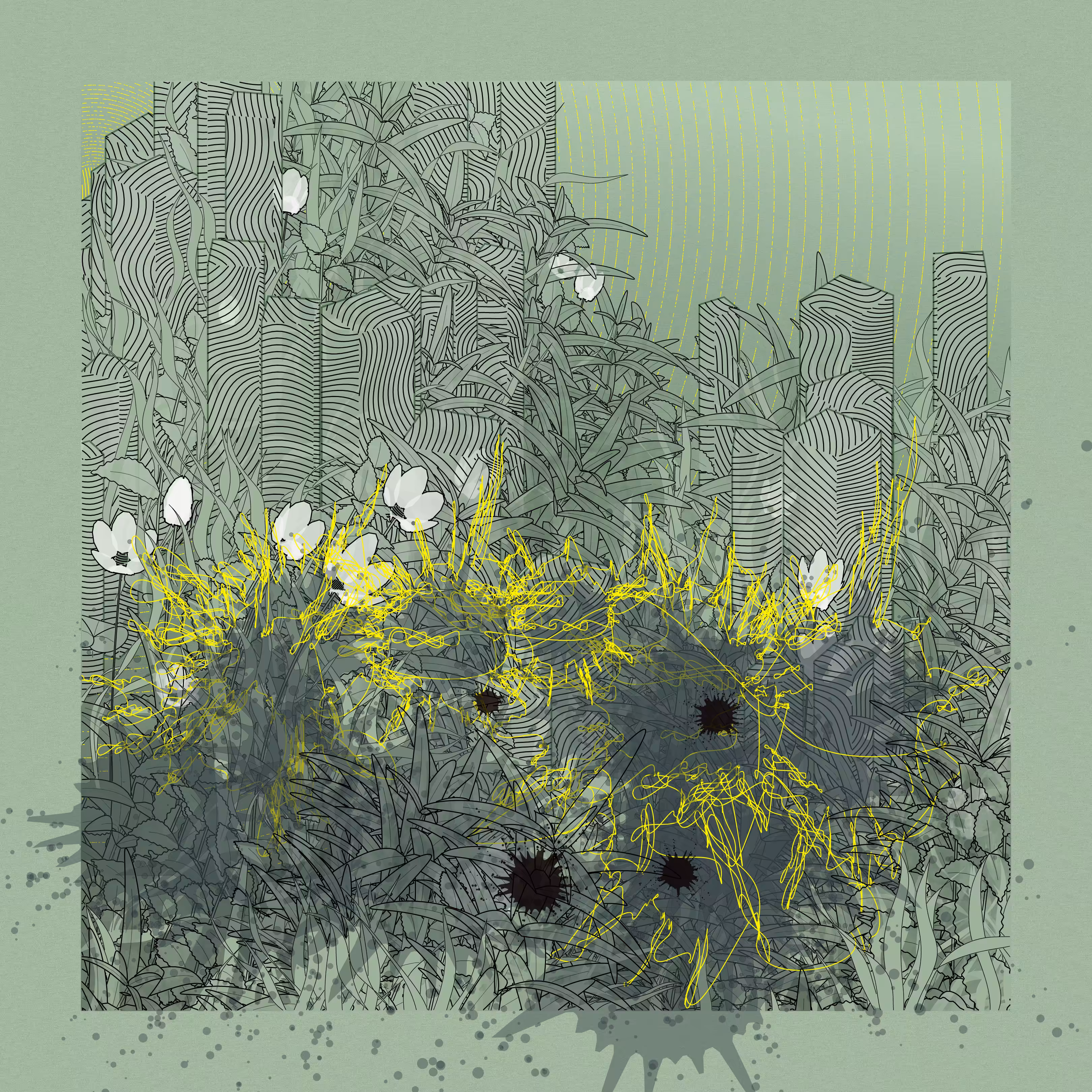 Landscape with Carbon Capture #5105