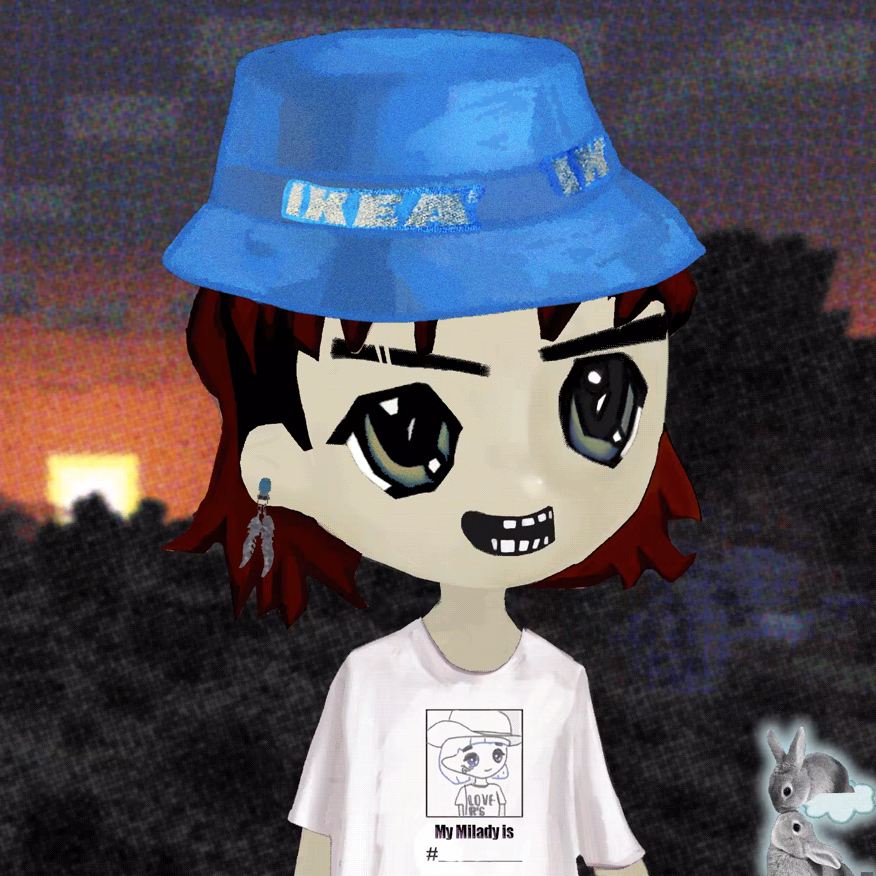 Redacted Remilio Babies: Remilio 3052