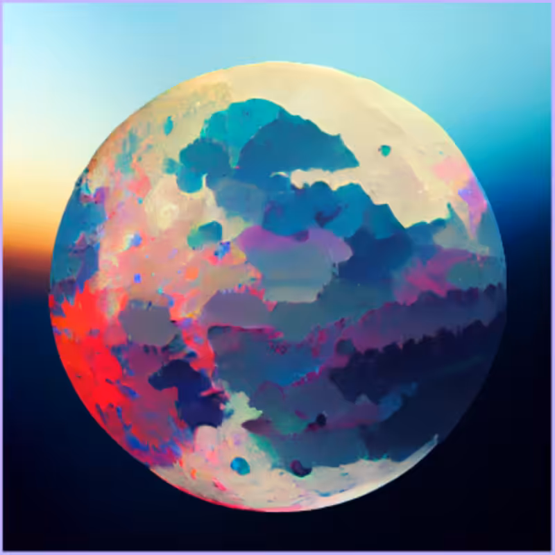 Moon Study #9