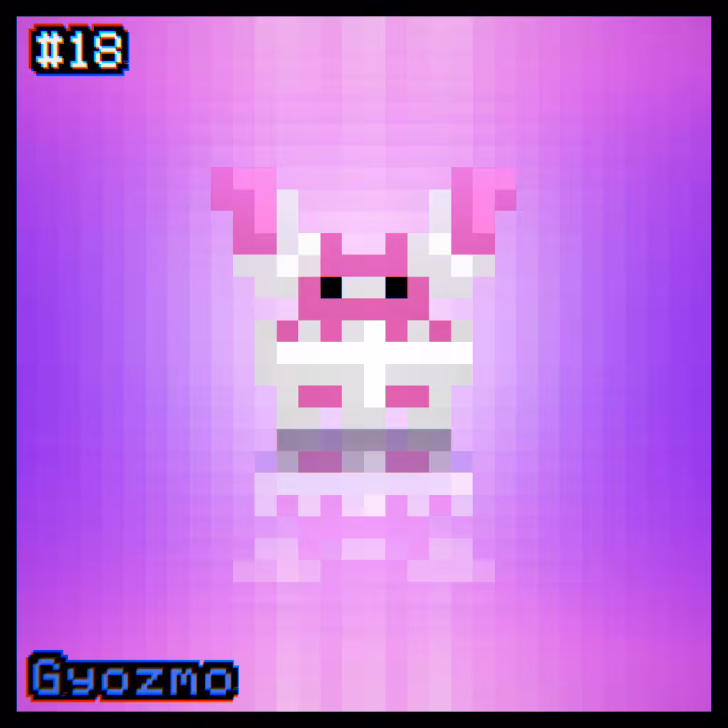 CryptoPixies #18 Gyozmo