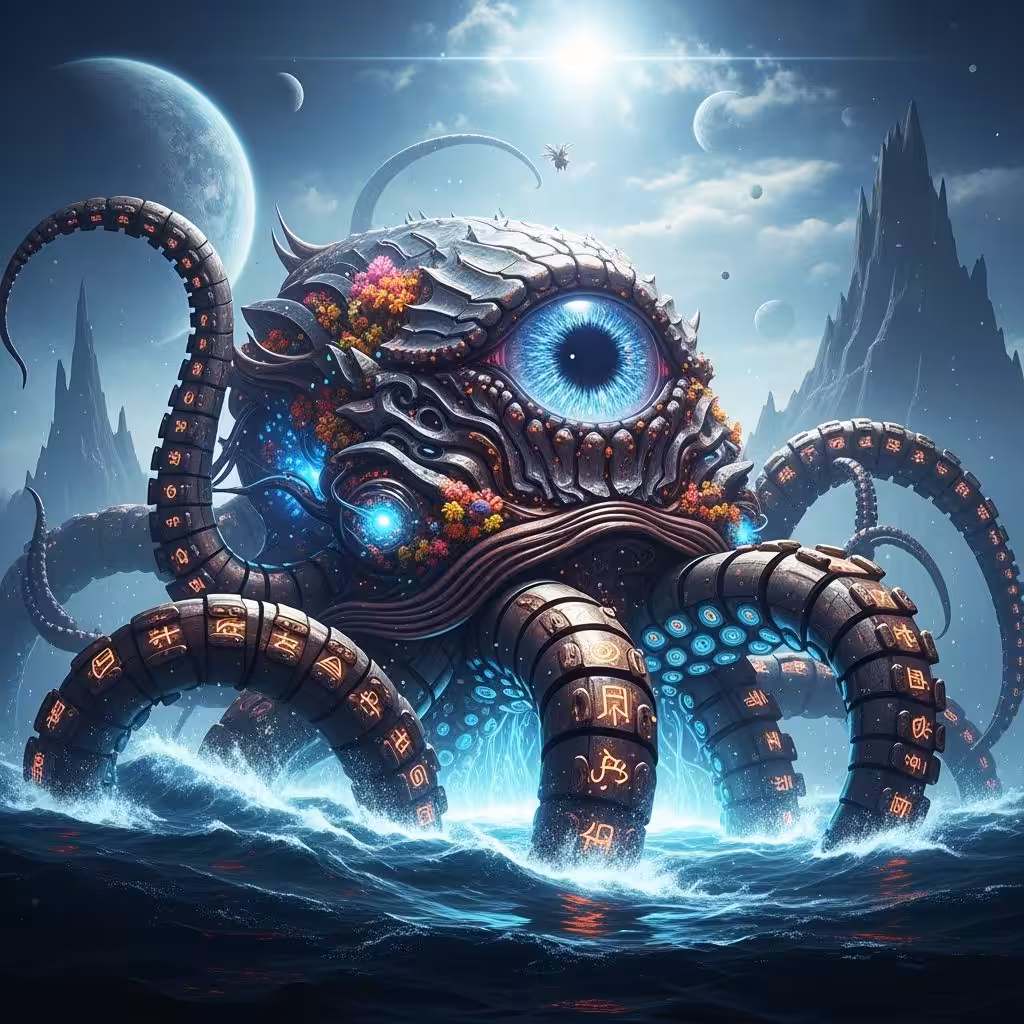 Steampunk Octopus 1