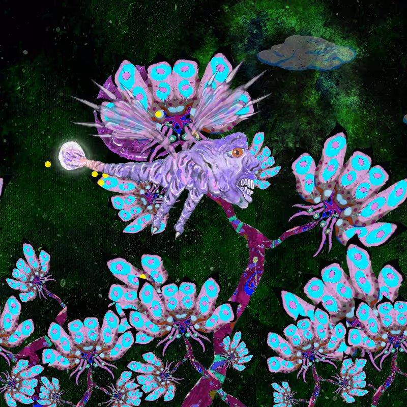 Fireflies and Flower Gardens #19