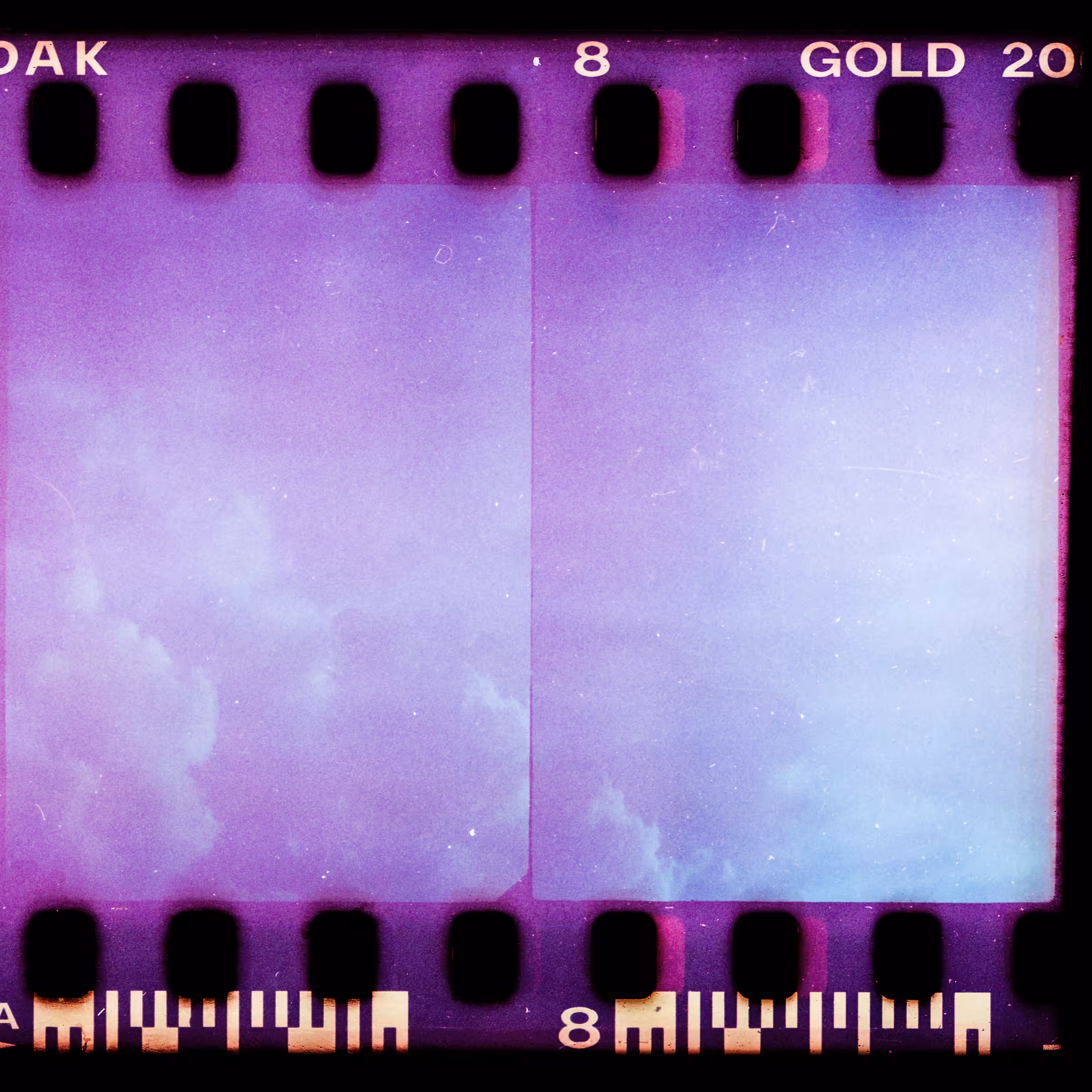 Vintage Digital: Analog Clouds . Purple