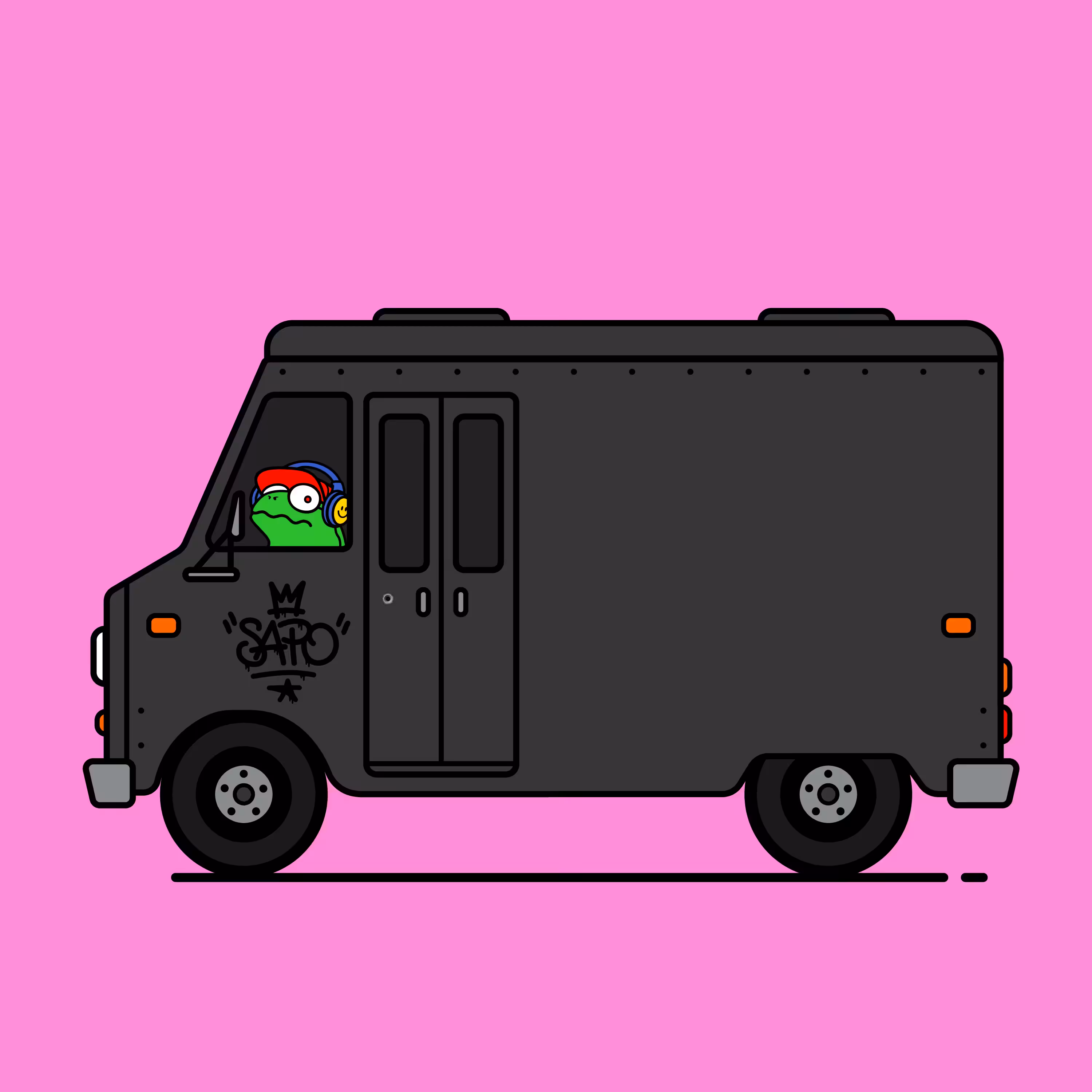 Lazy Frogs On The Road #121