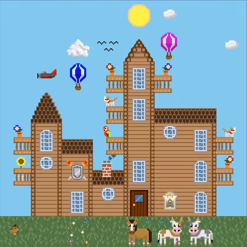 2D Mansion #1003