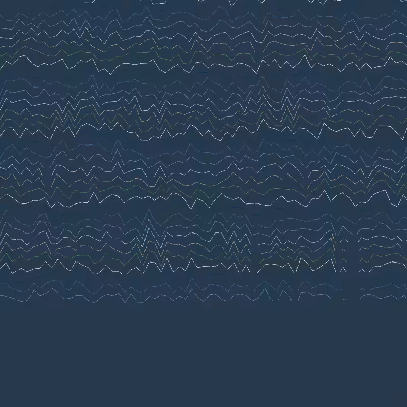 Mountains Waves and Valleys #32
