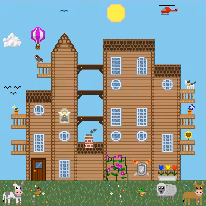 2D Mansion #1019