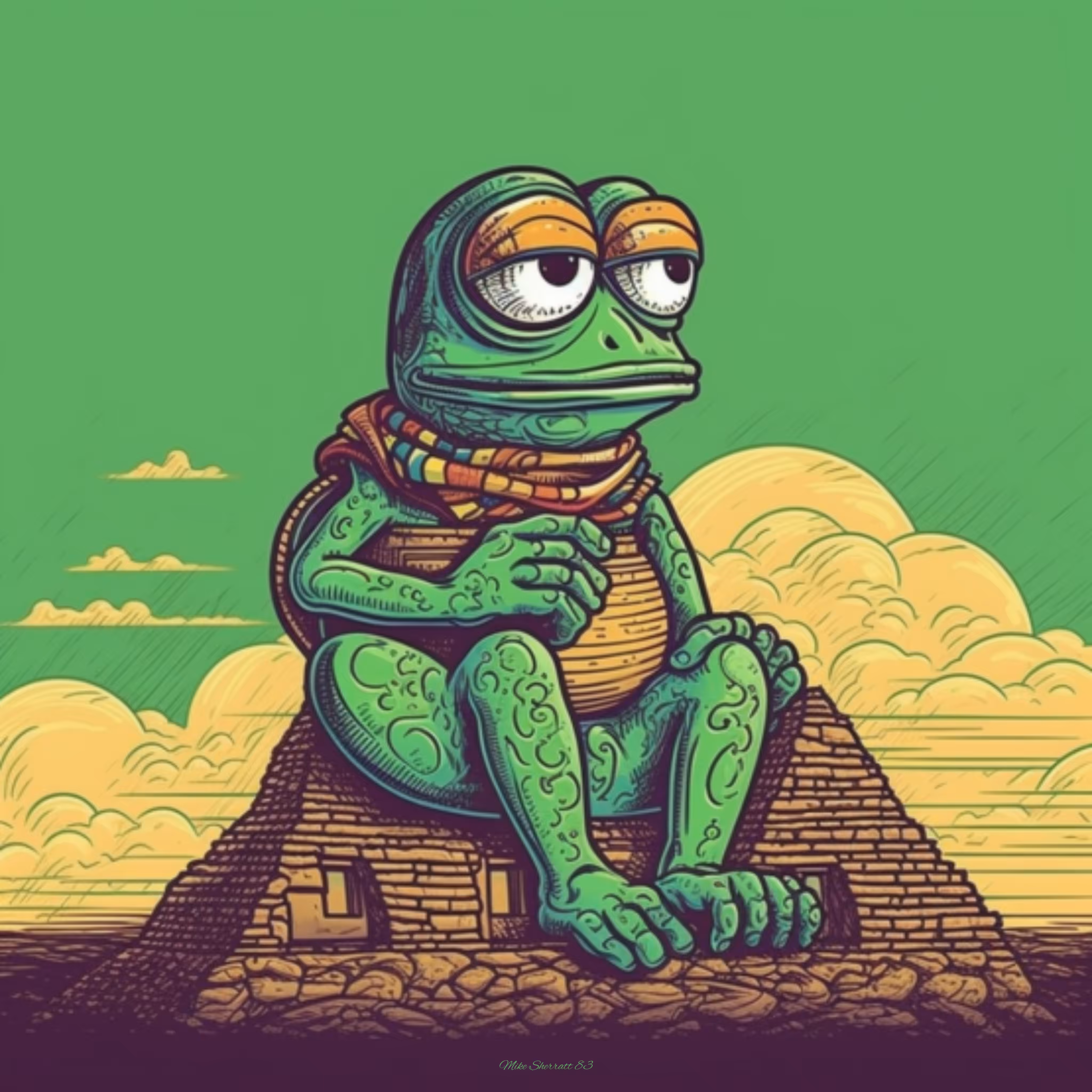 Pepe The Frog Globetrotting