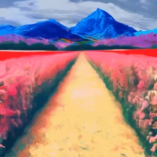 Generated Glitch Landscape #66