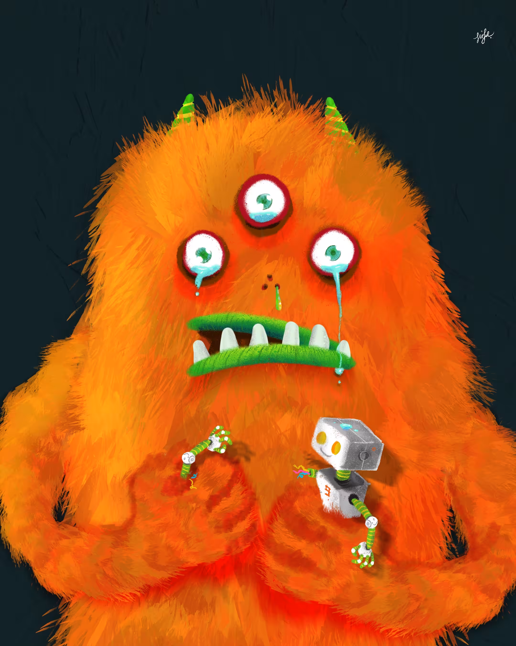 Depression Monster #0009