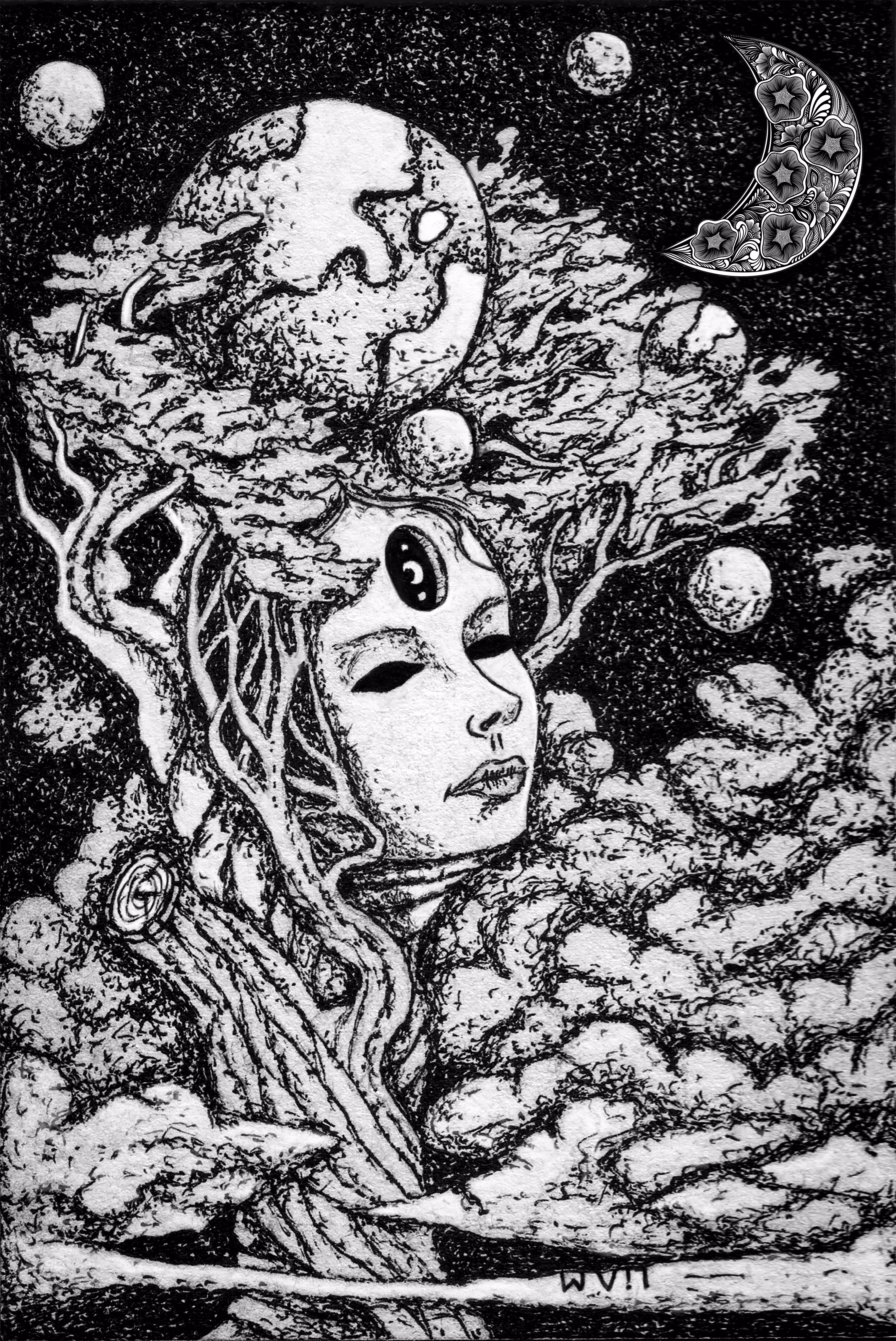 Moon-faced