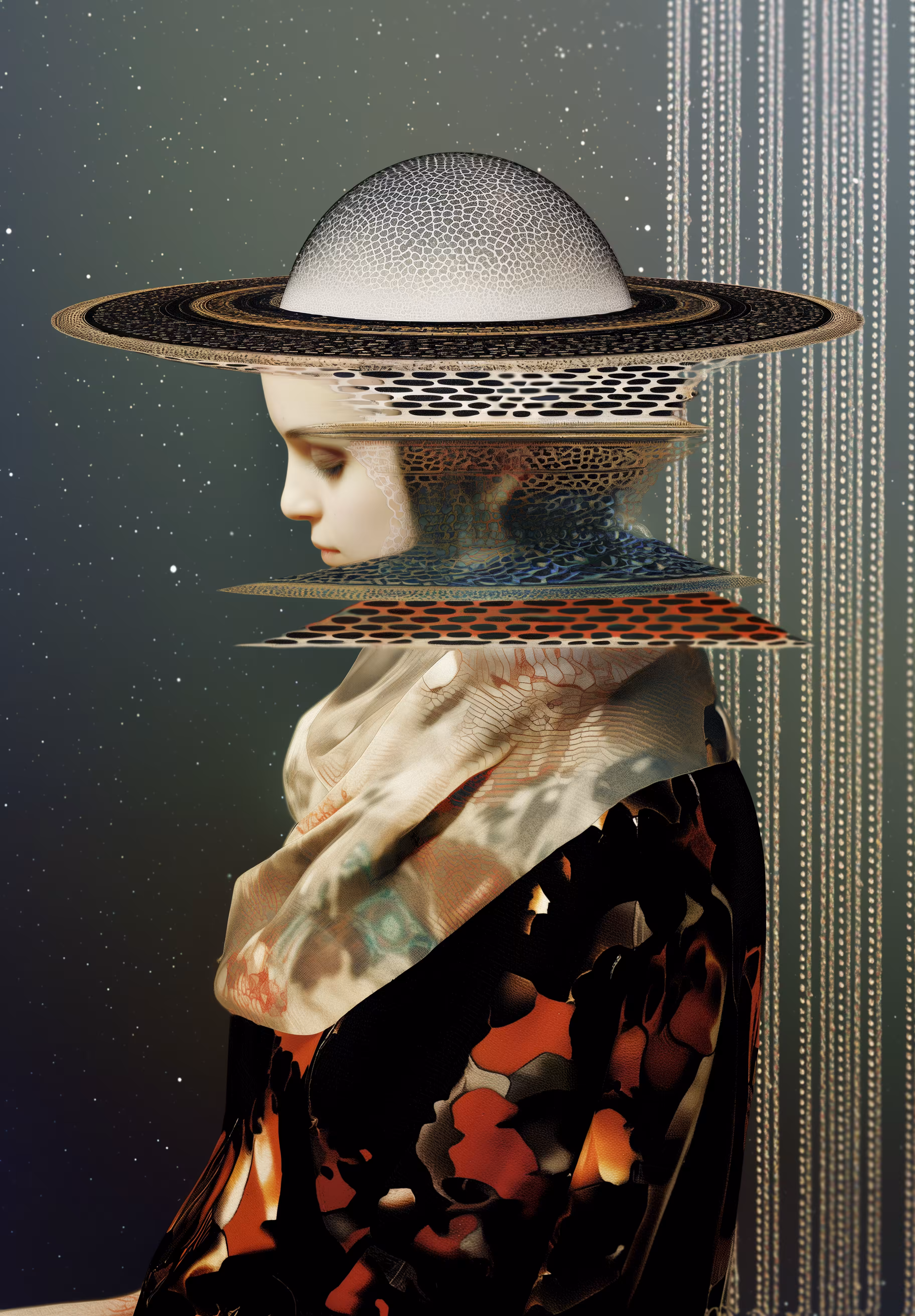 Remote Viewing of Saturn