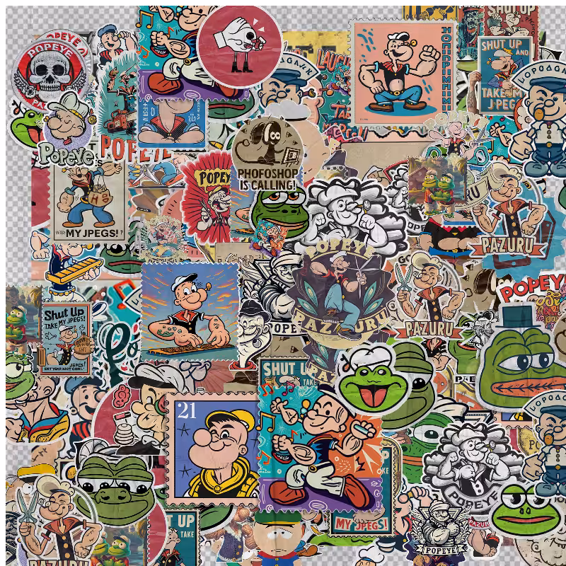 Sticker addict: PEPEYE #2