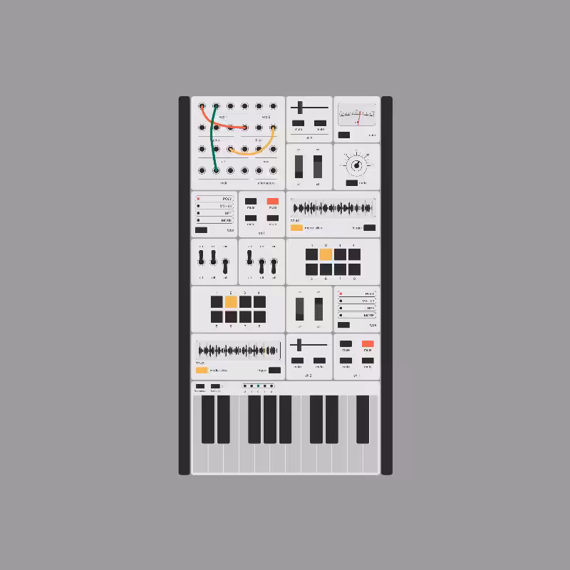 Modular synthesizer #12