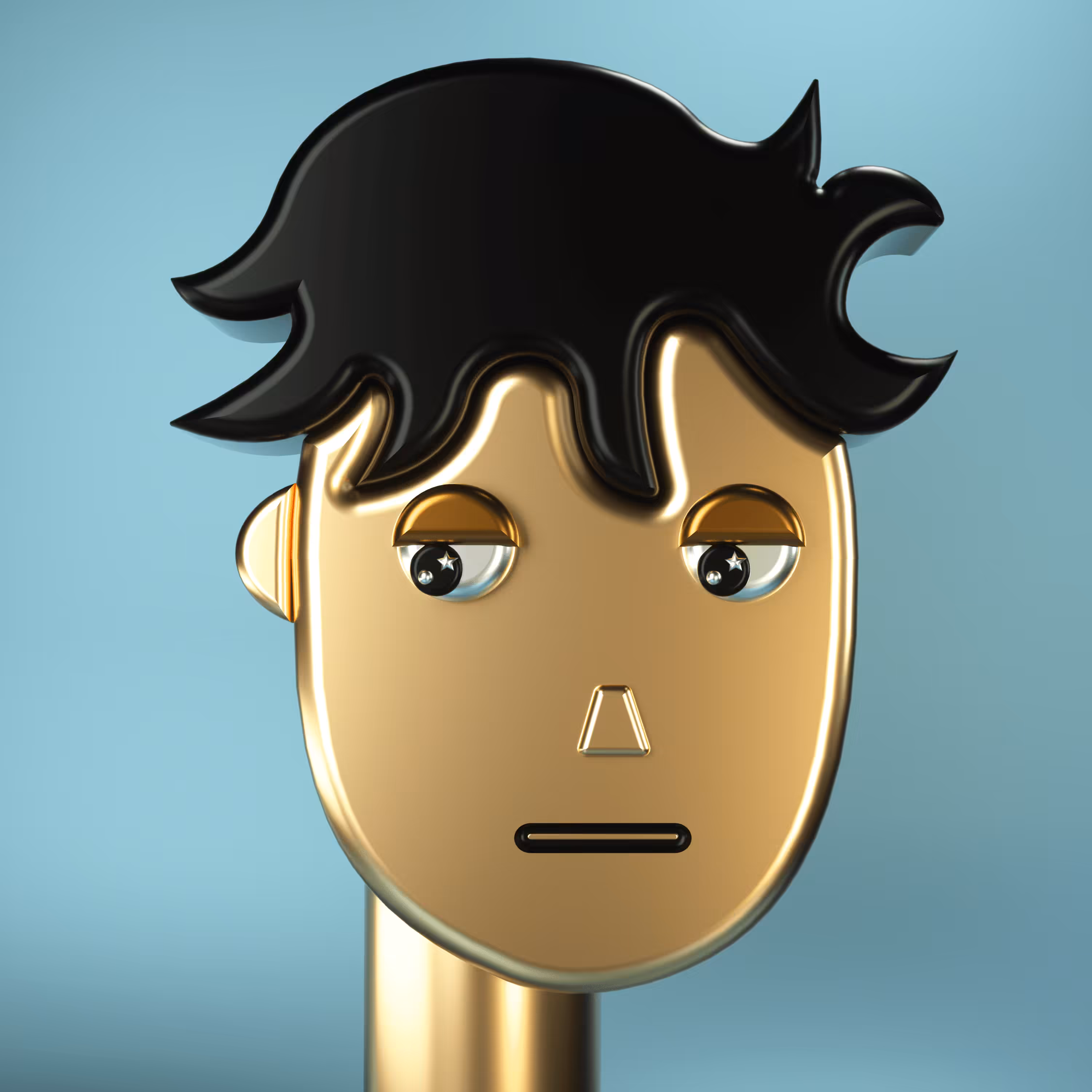 3D Chrome Punk #0203