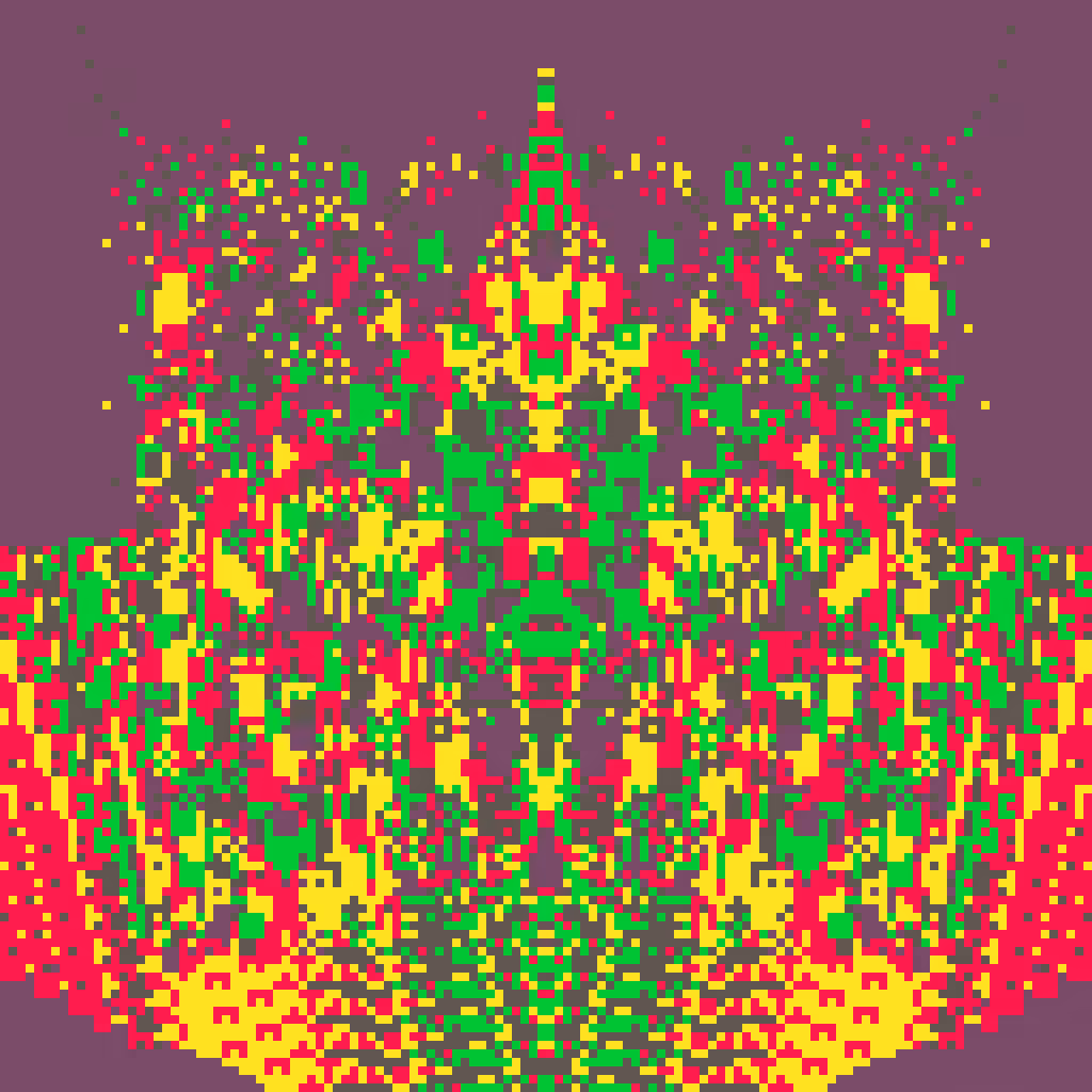 Ideocartogrpahy: Hyperspectral Temples #19