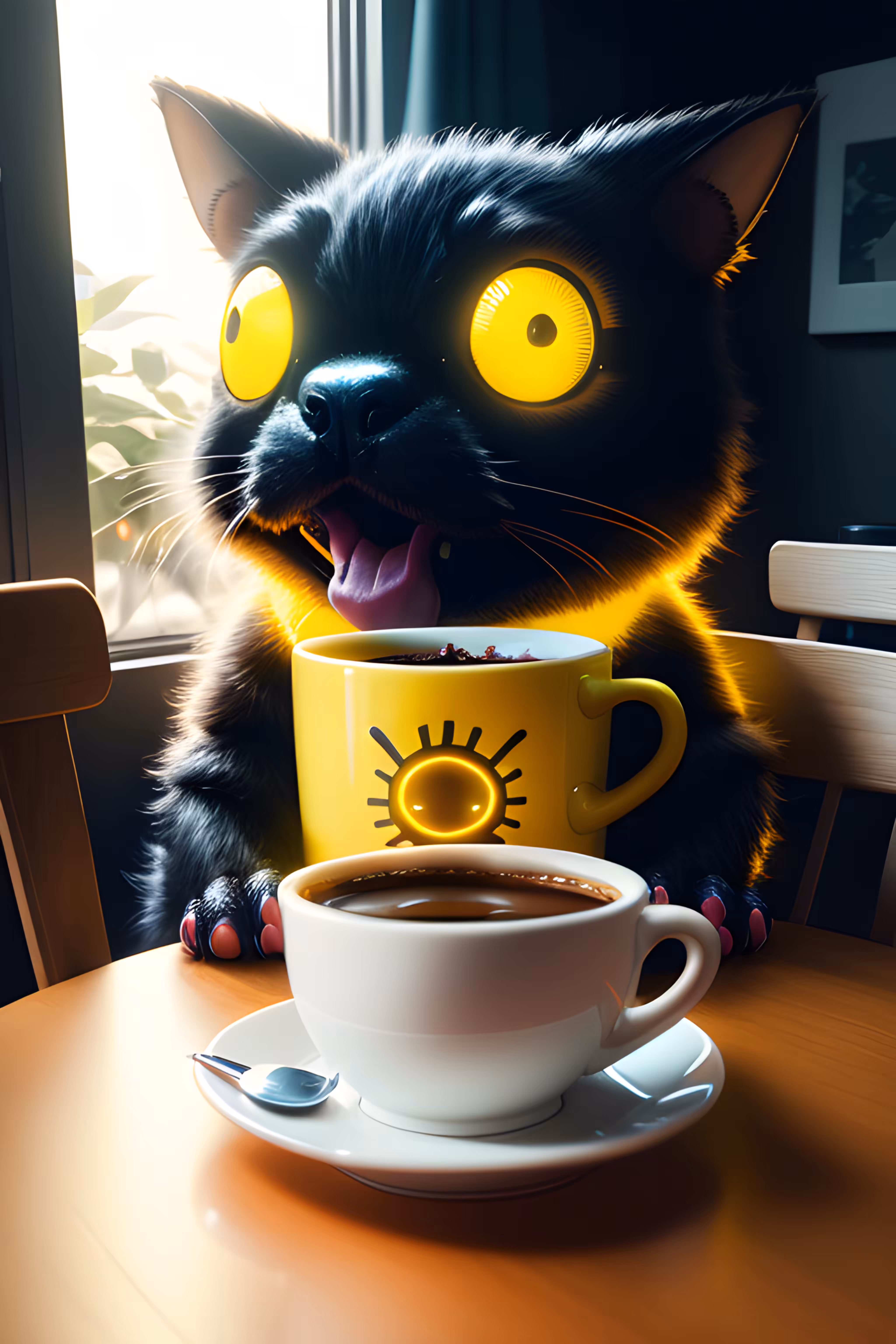 "Coffee Monster #12"