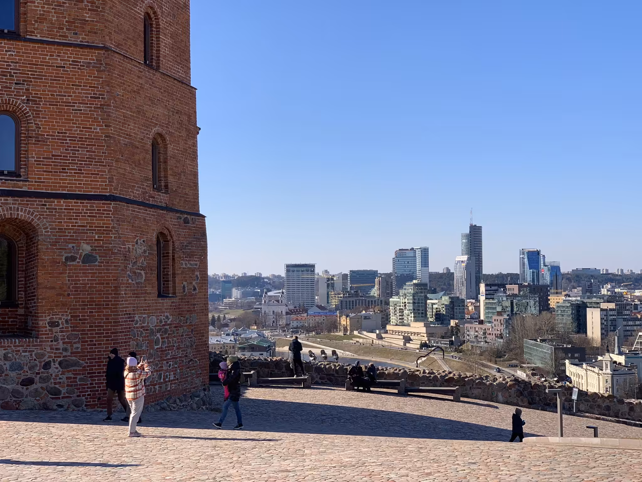 View of the city from Gediminas' Tower #2