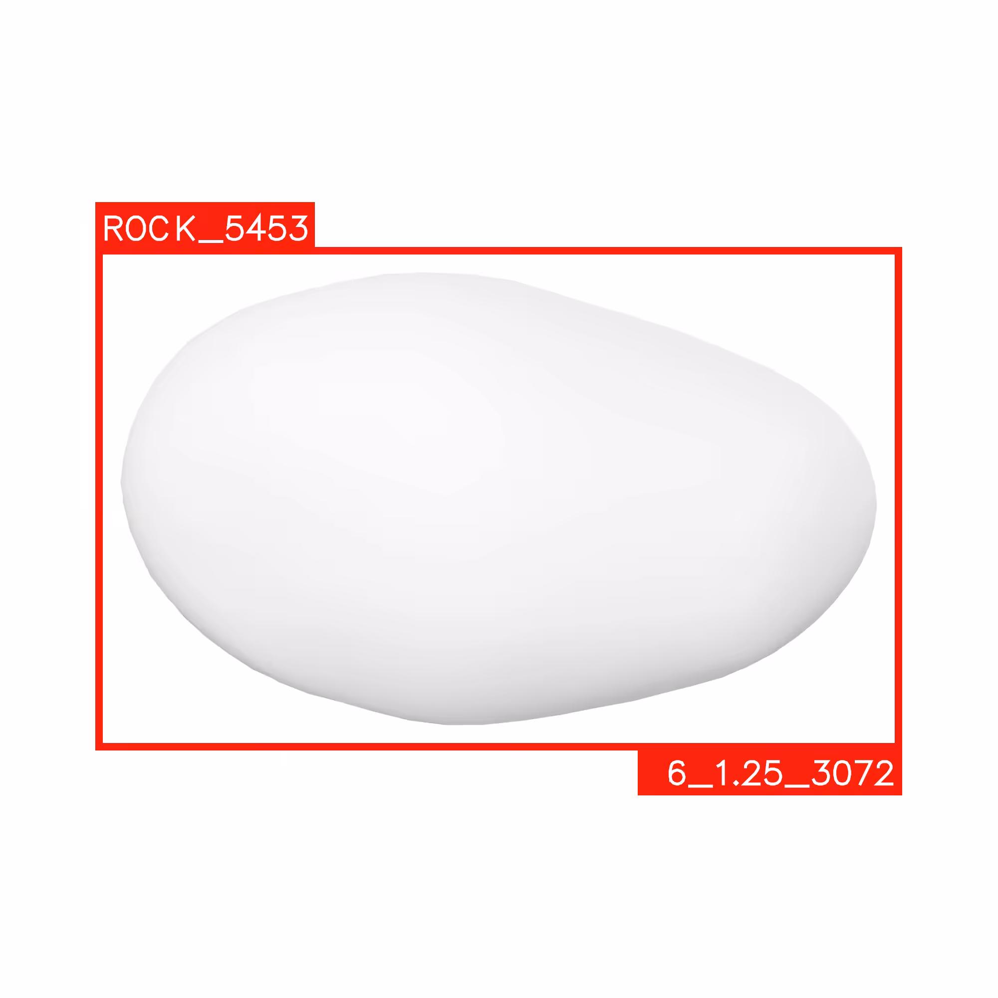 UNSHADED ROCKS: ROCK 5453