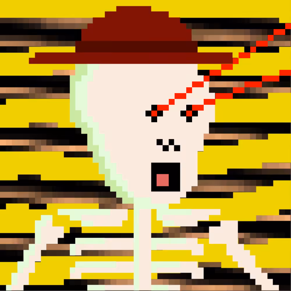 PIXEL SKULLETTI 1 #113