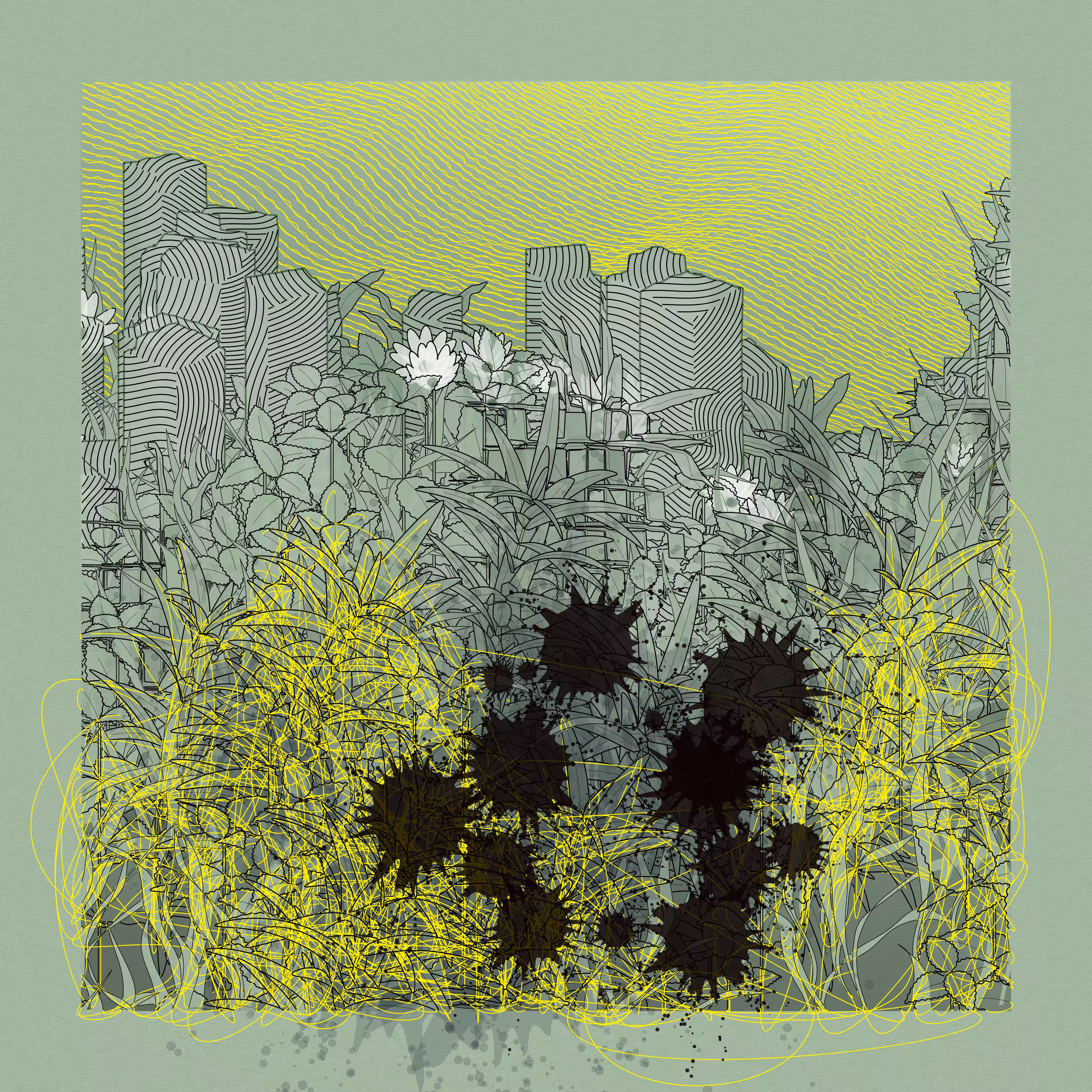 Landscape with Carbon Capture #11029