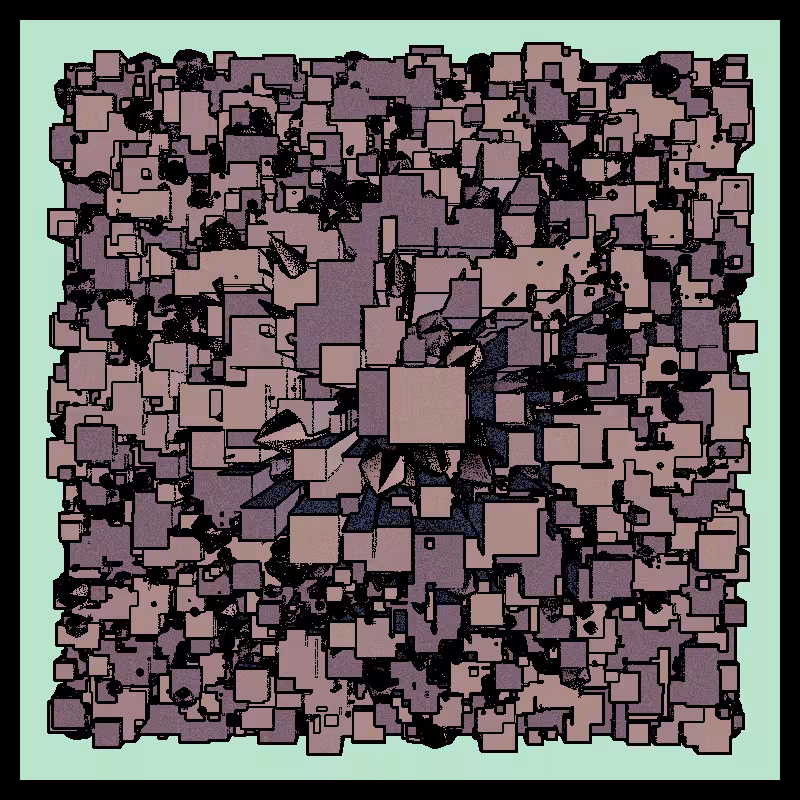 Crystal forest #5