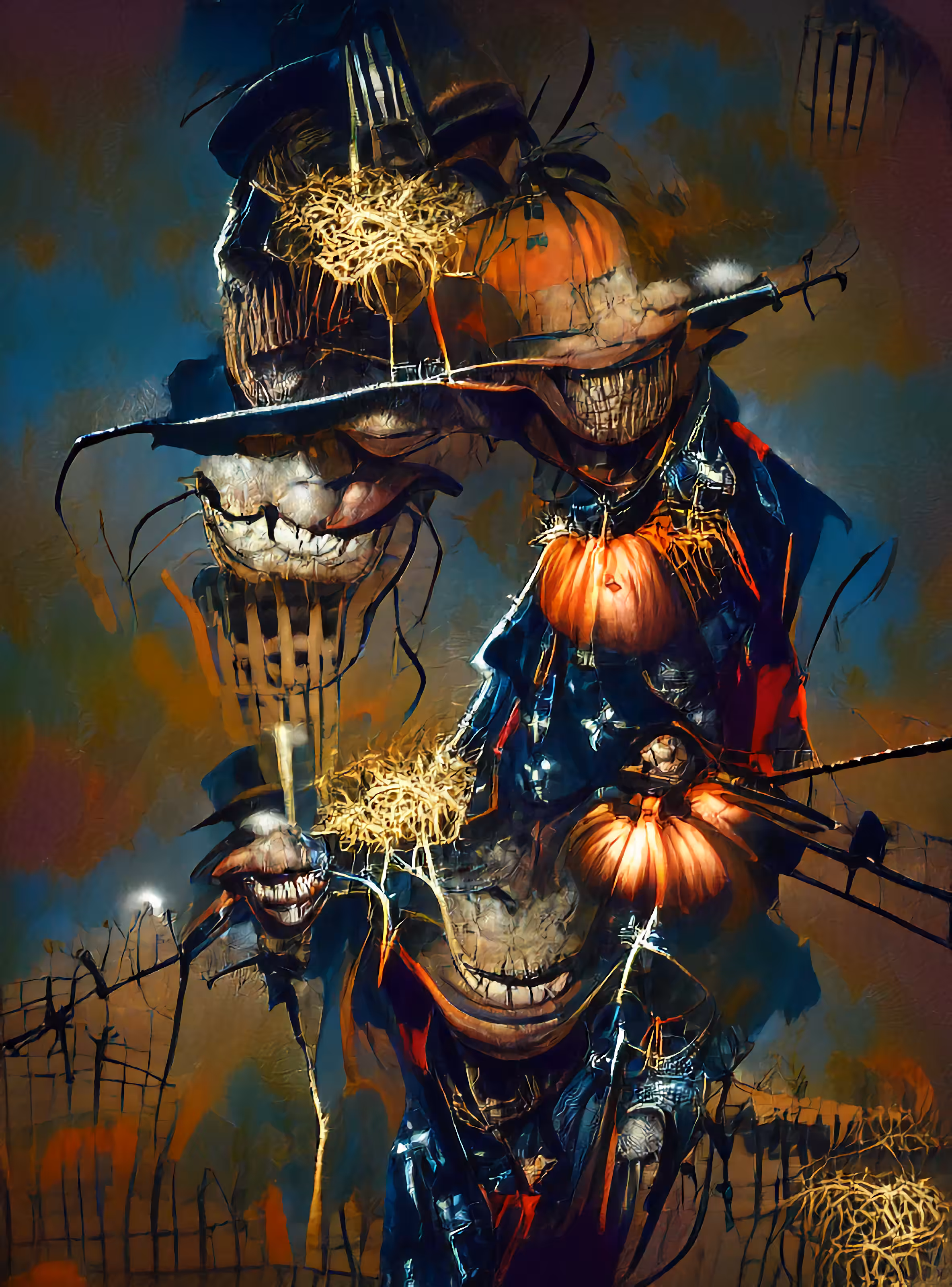 Demonic Scarecrow Totem