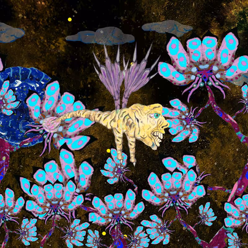 Fireflies and Flower Gardens #76