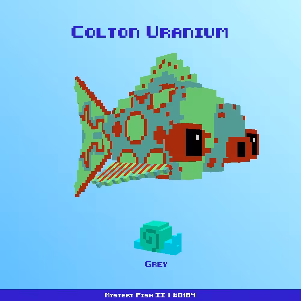 Colton Uranium :: Mystery Fish 0184/1000
