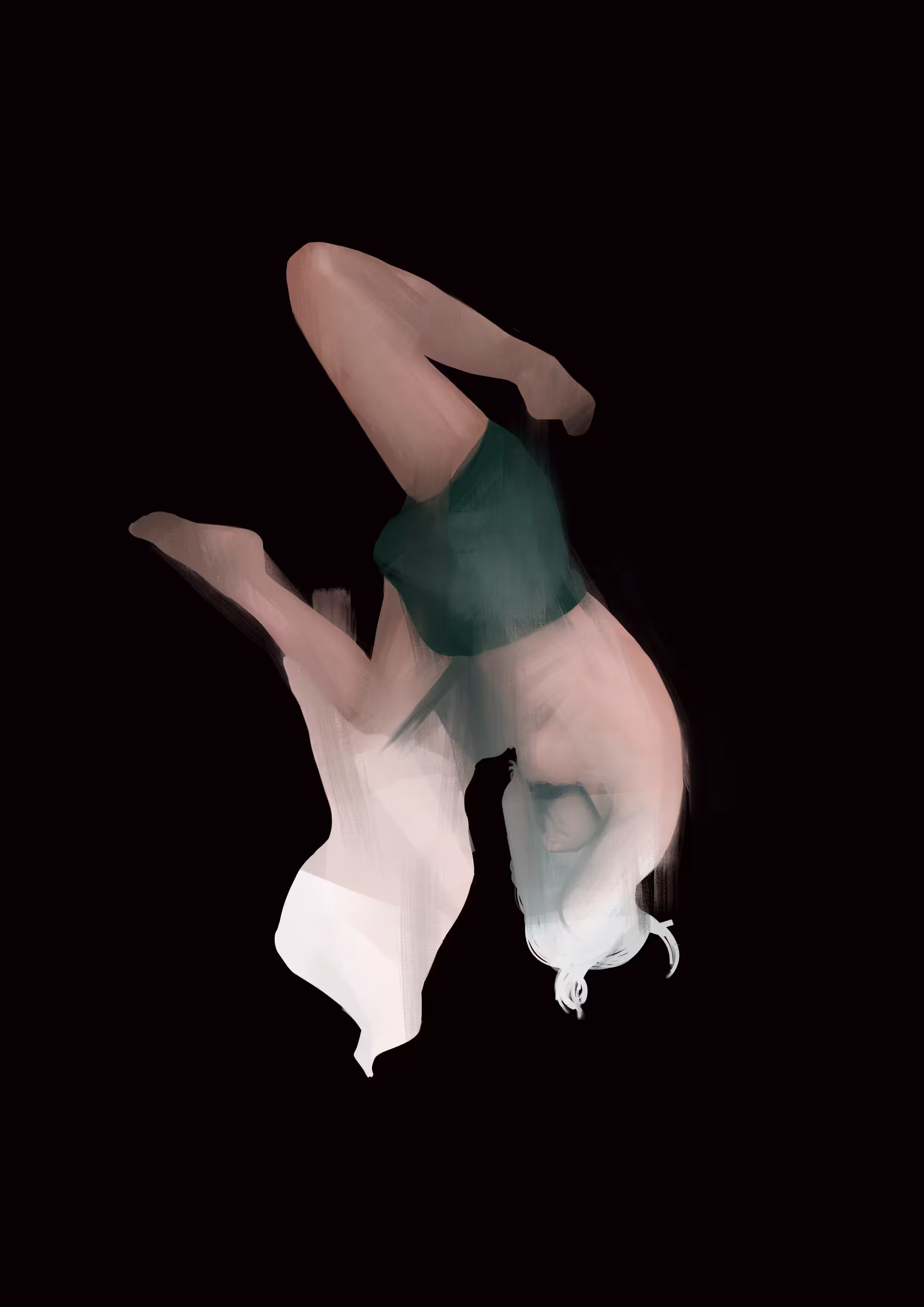 Upside down