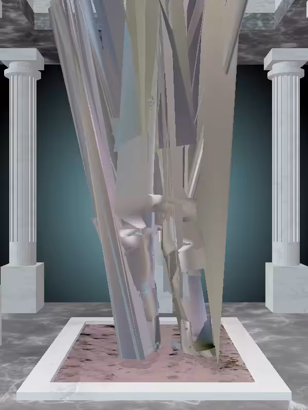HeavenComputer: The Plotting Opalescent Onyx Woman #4304