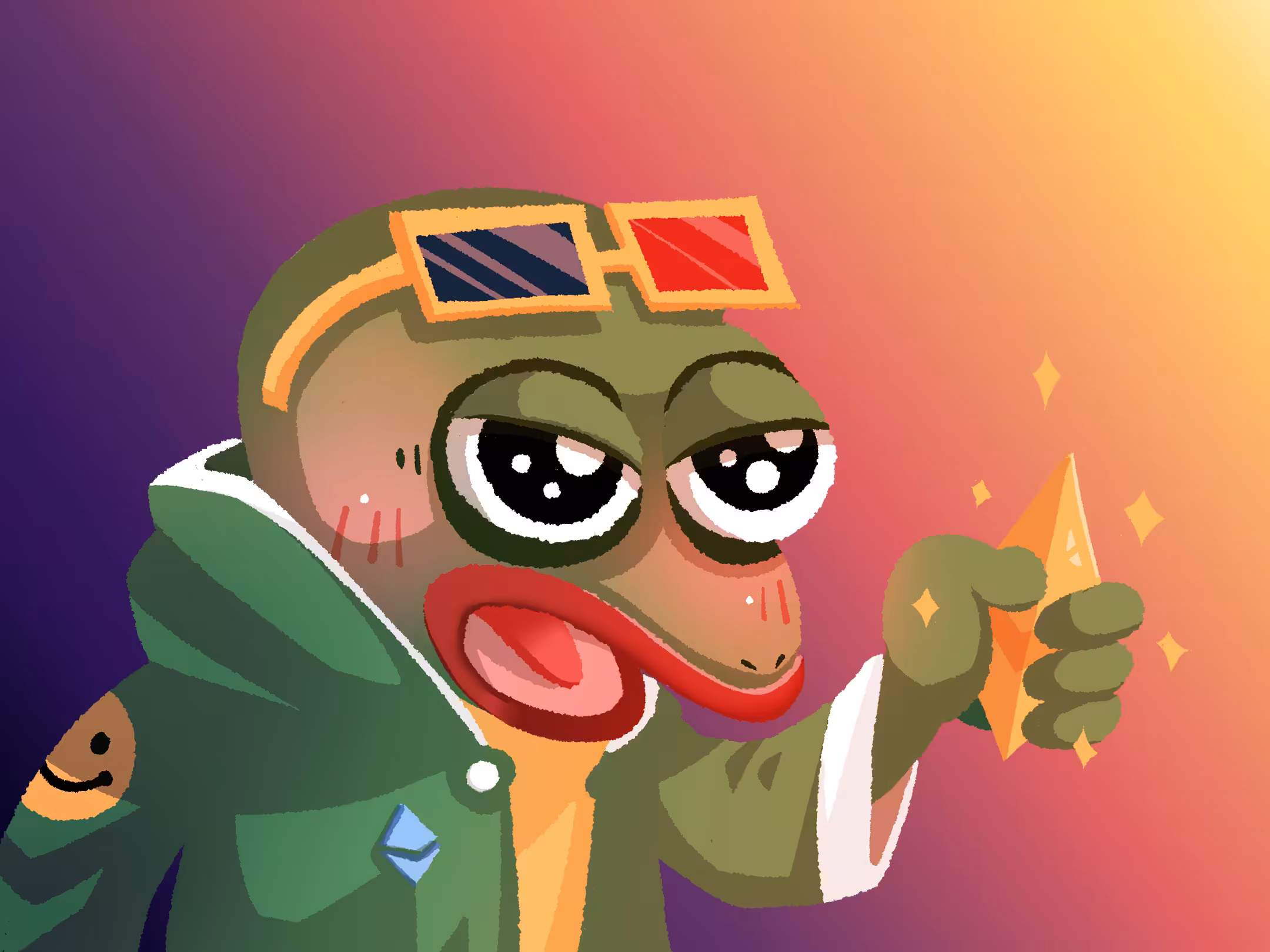 The Rich Frog