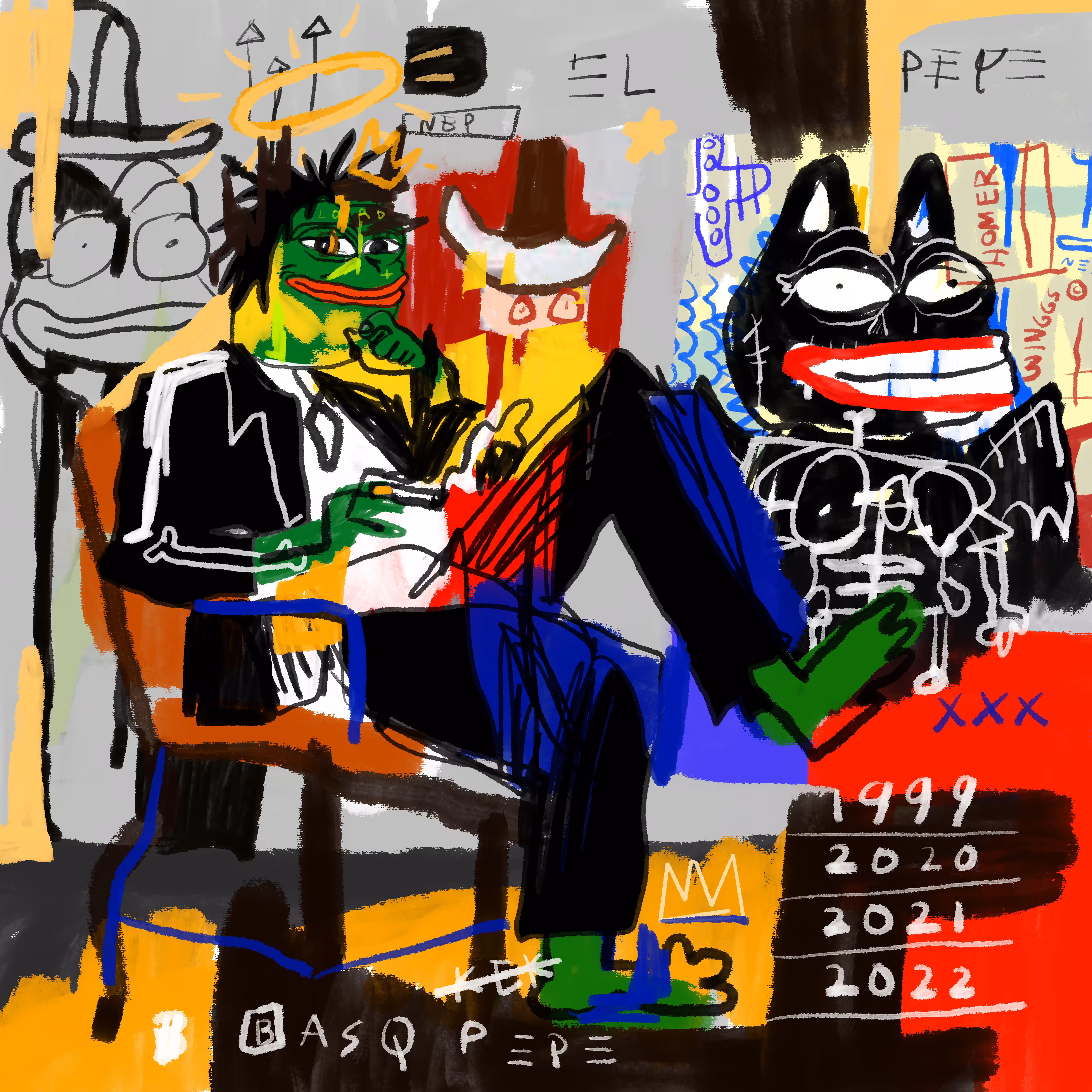 Basqkek Tribute to The KING Jean-Michel Basquiat