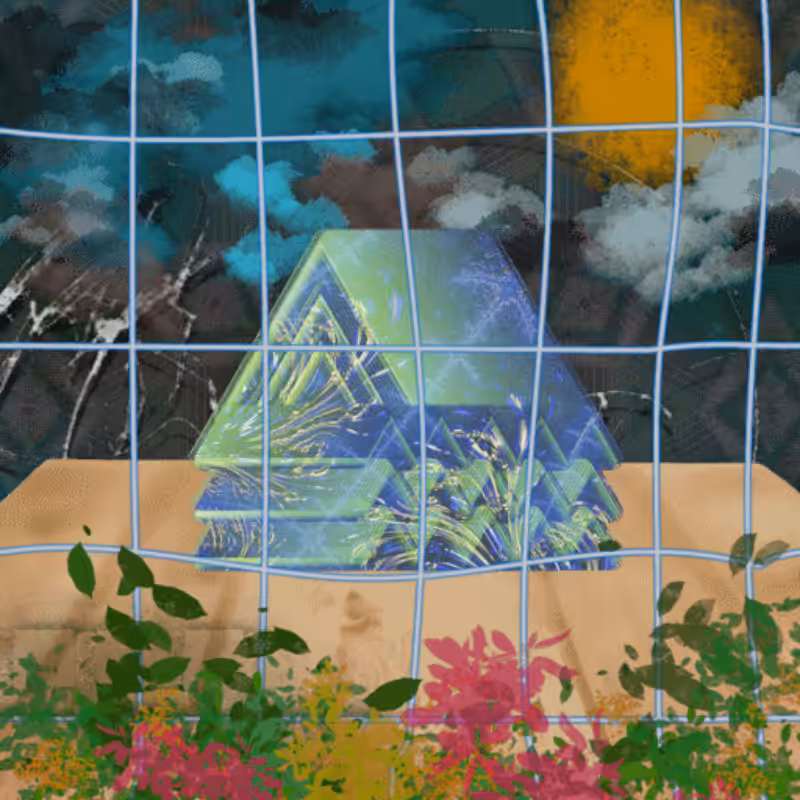 Geometric Garden #4