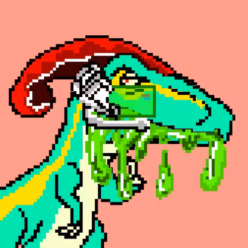 PIXELAURUS PARK: RAPTOR #064