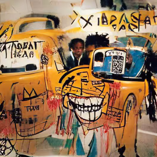 Basquiat taxi #2