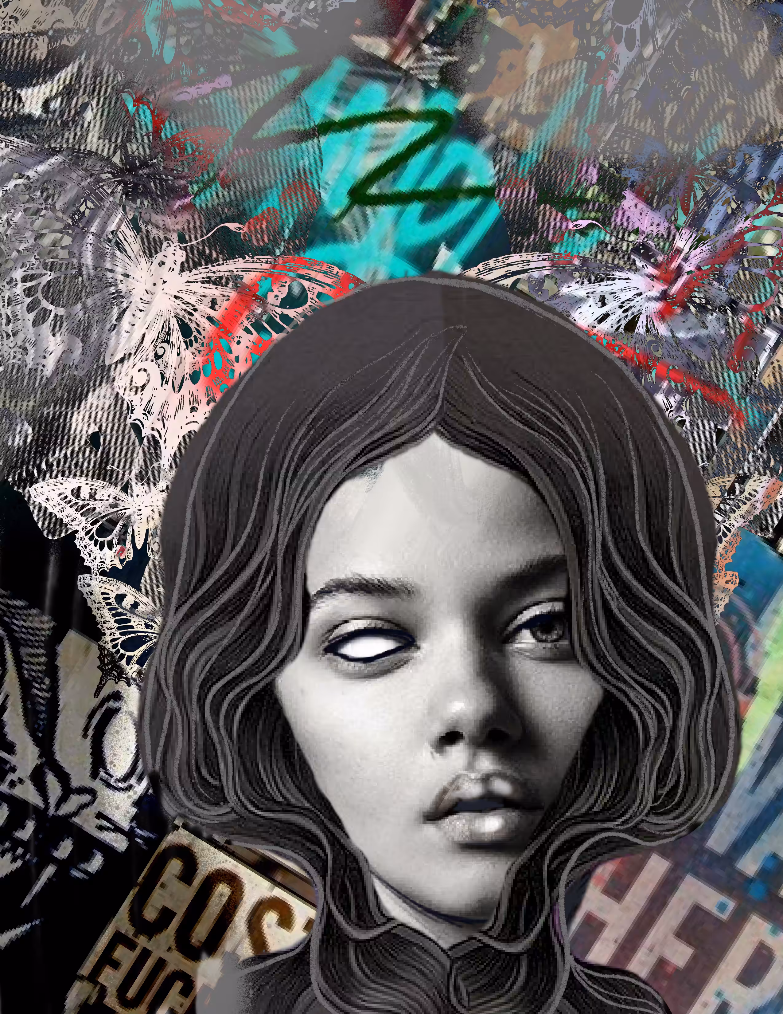Collages by Lady Millard