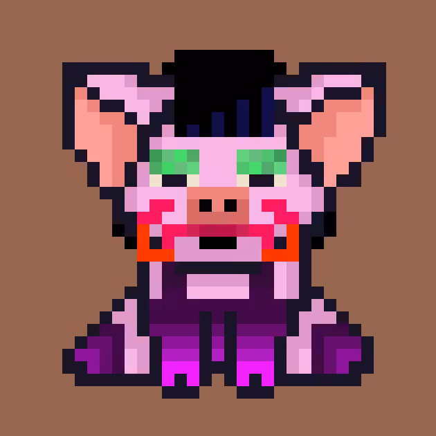 Punk Pig #00129