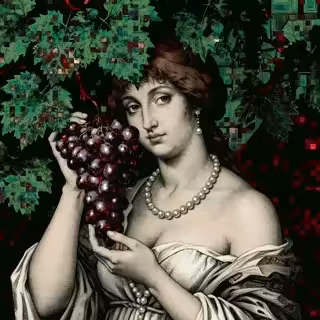 Under the grape tree