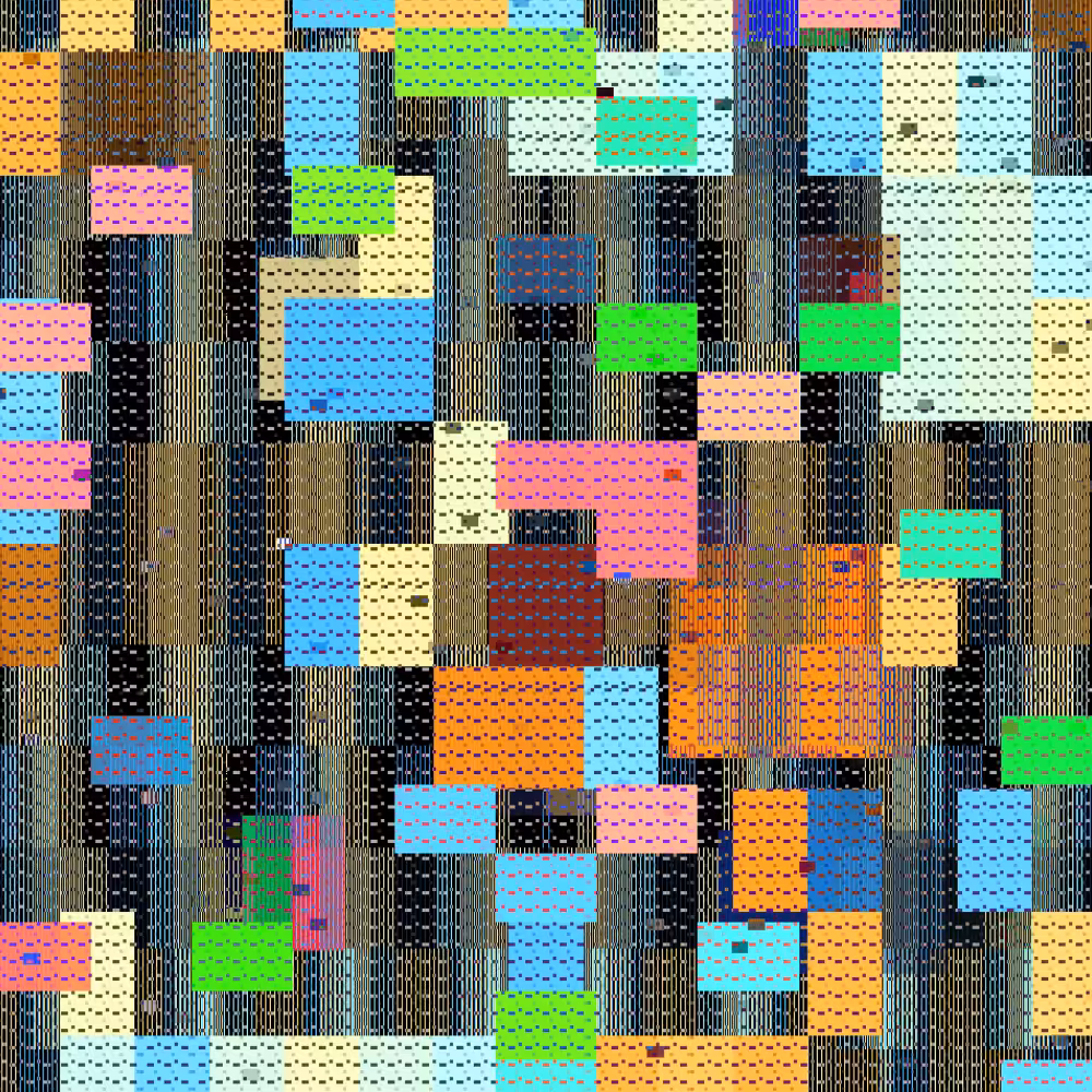 A Pixelated Dream Accumulations #30