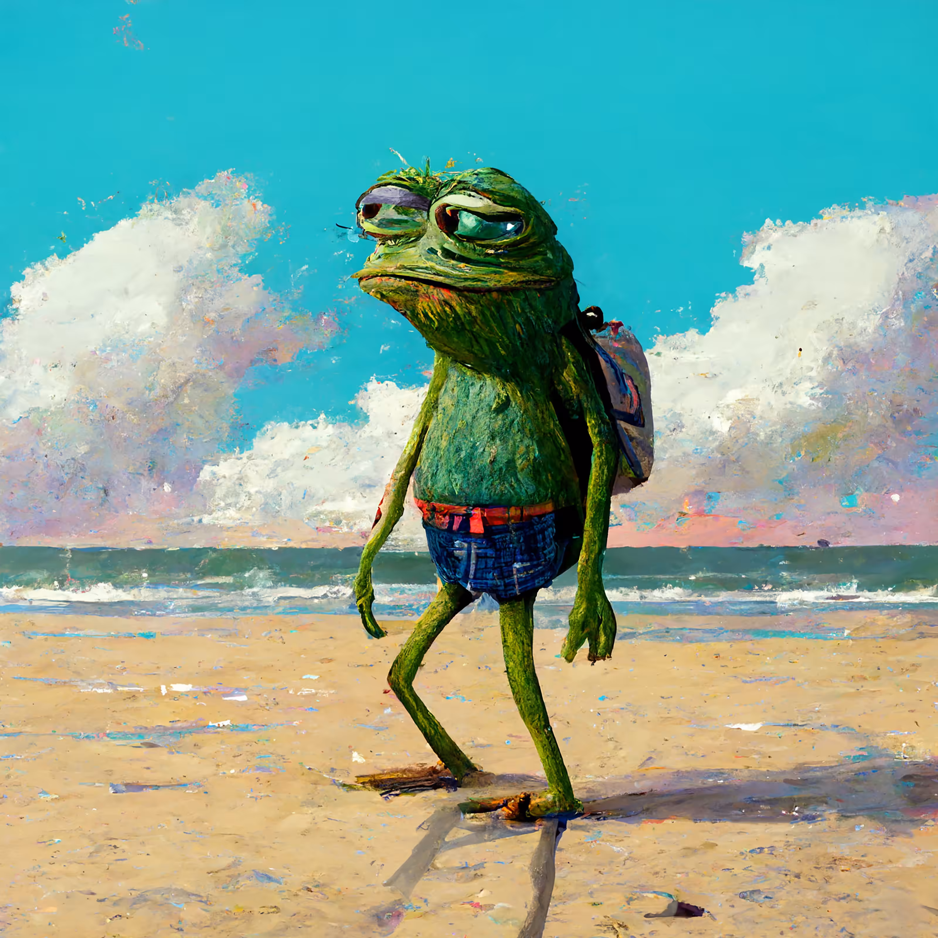 A Well Traveled Pepe