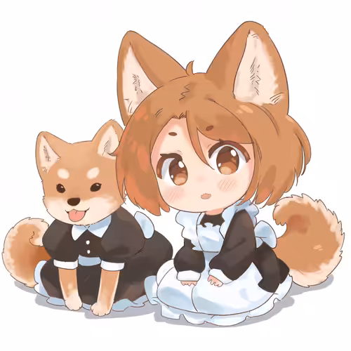 Shiba inu Maid