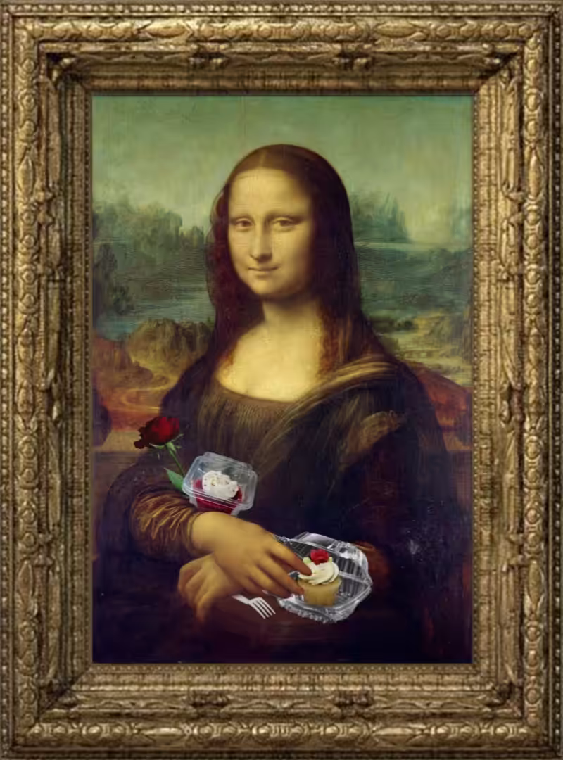 Let the Mona Lisa eat Cake (da Video)