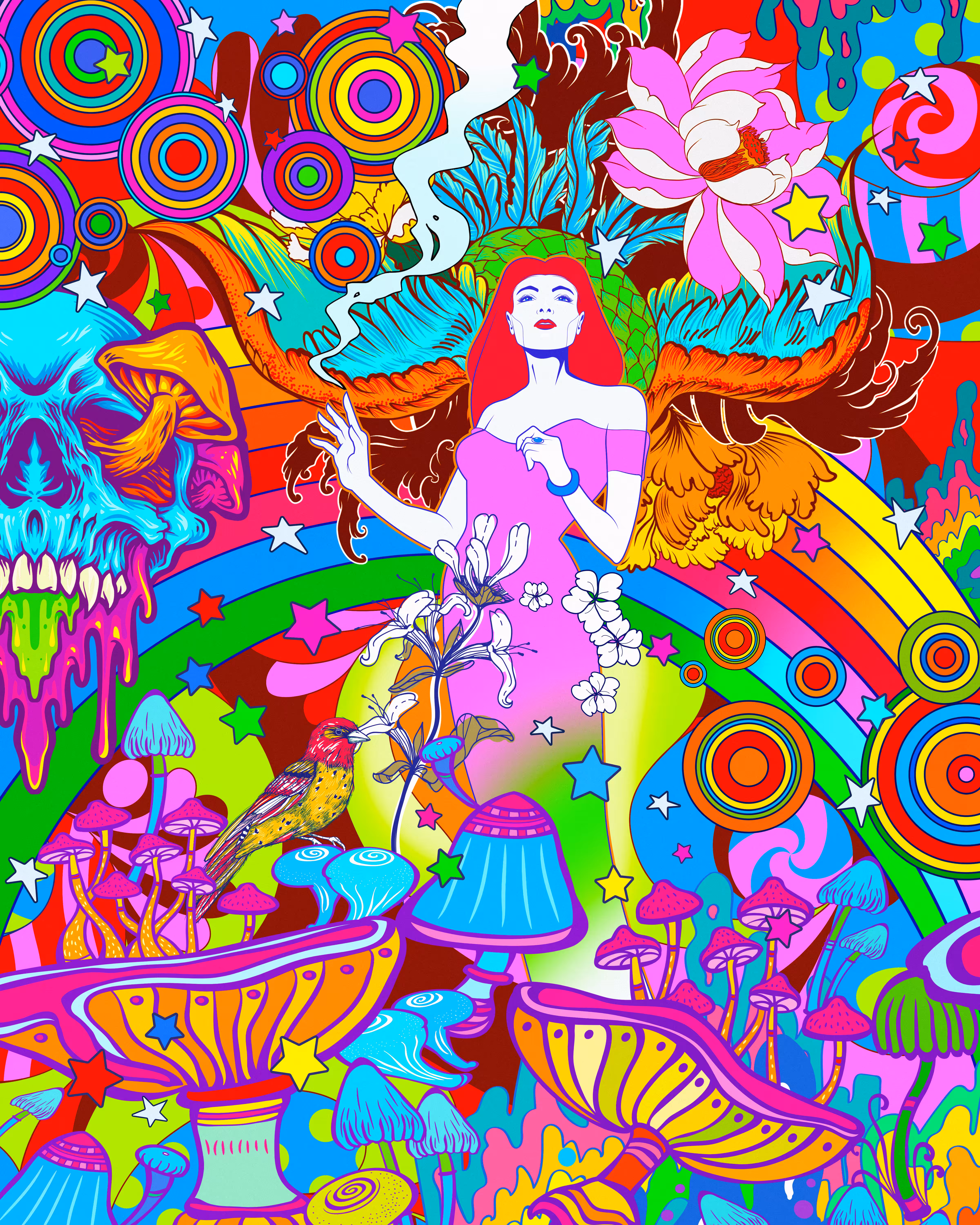 Psychedelic Angel