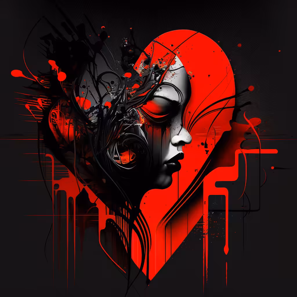 Explosion of emotions