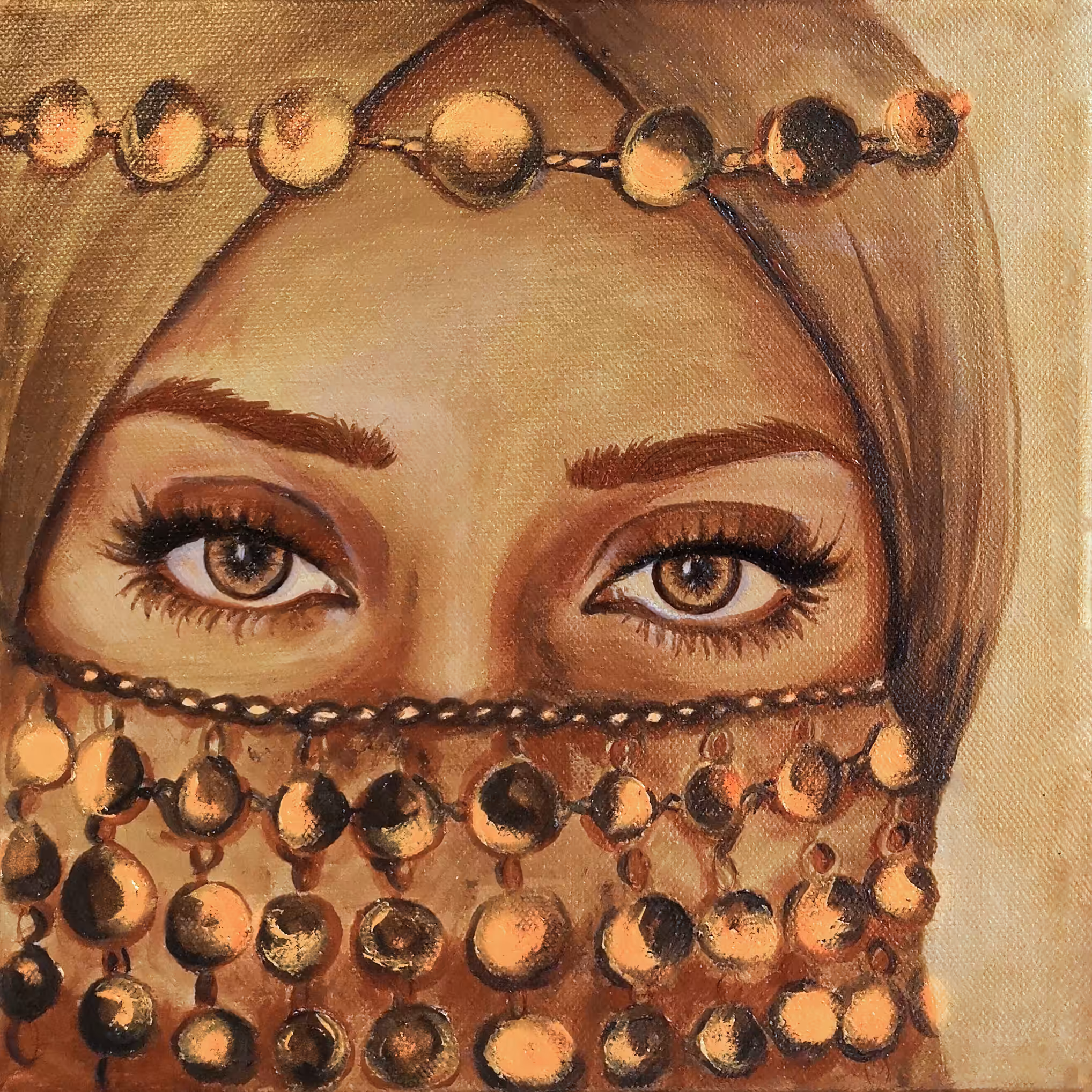 Golden Burqa
