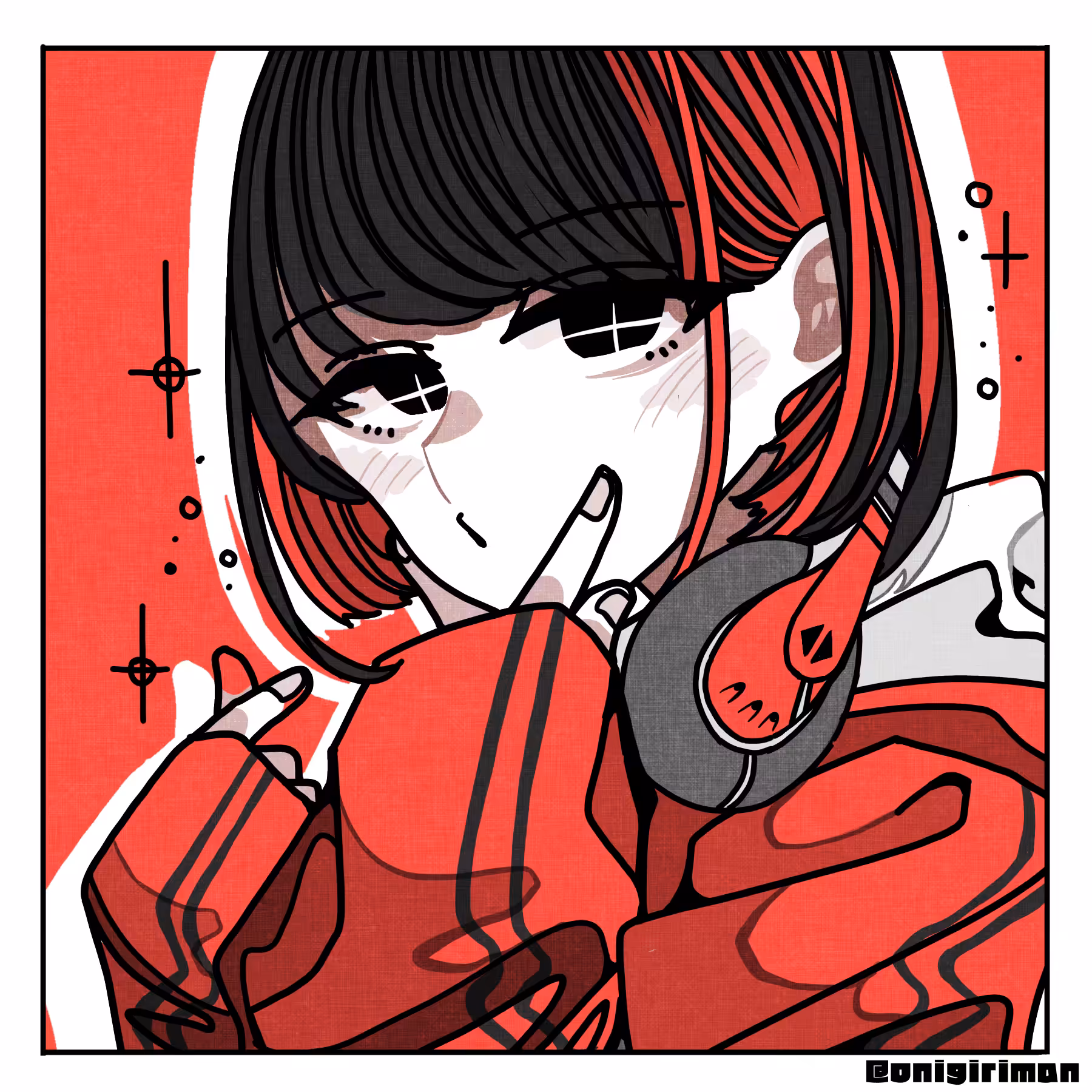 Beautiful Headphone Girl (B.H.G) :3P color