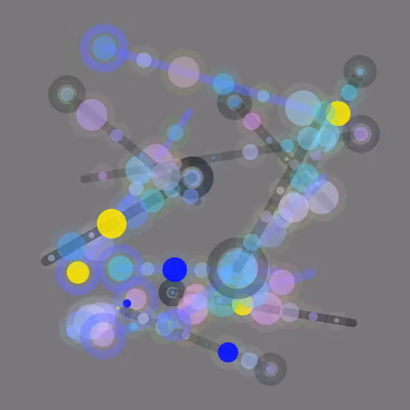 Transient Abstract Bubble Machine #16