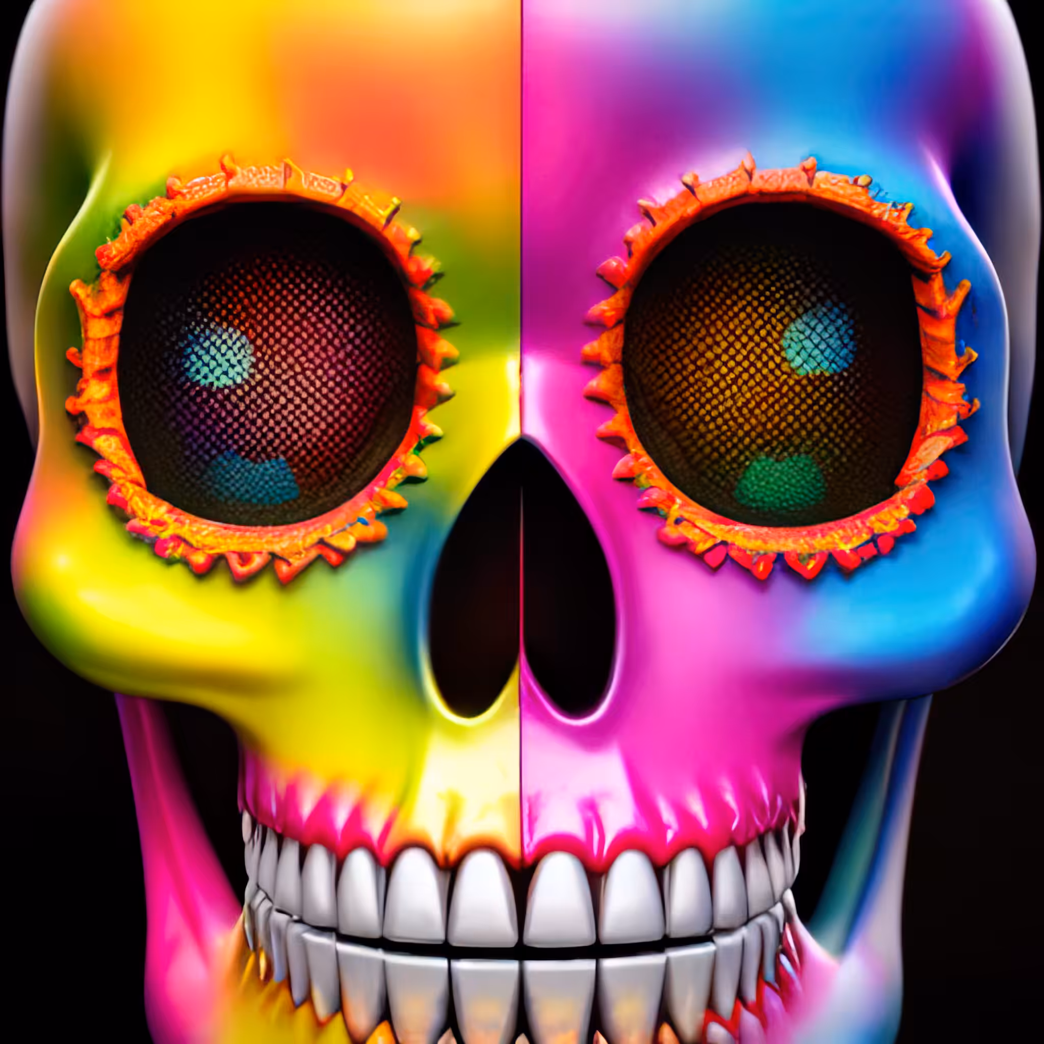 Head Case - A Color Study: Head Case #45