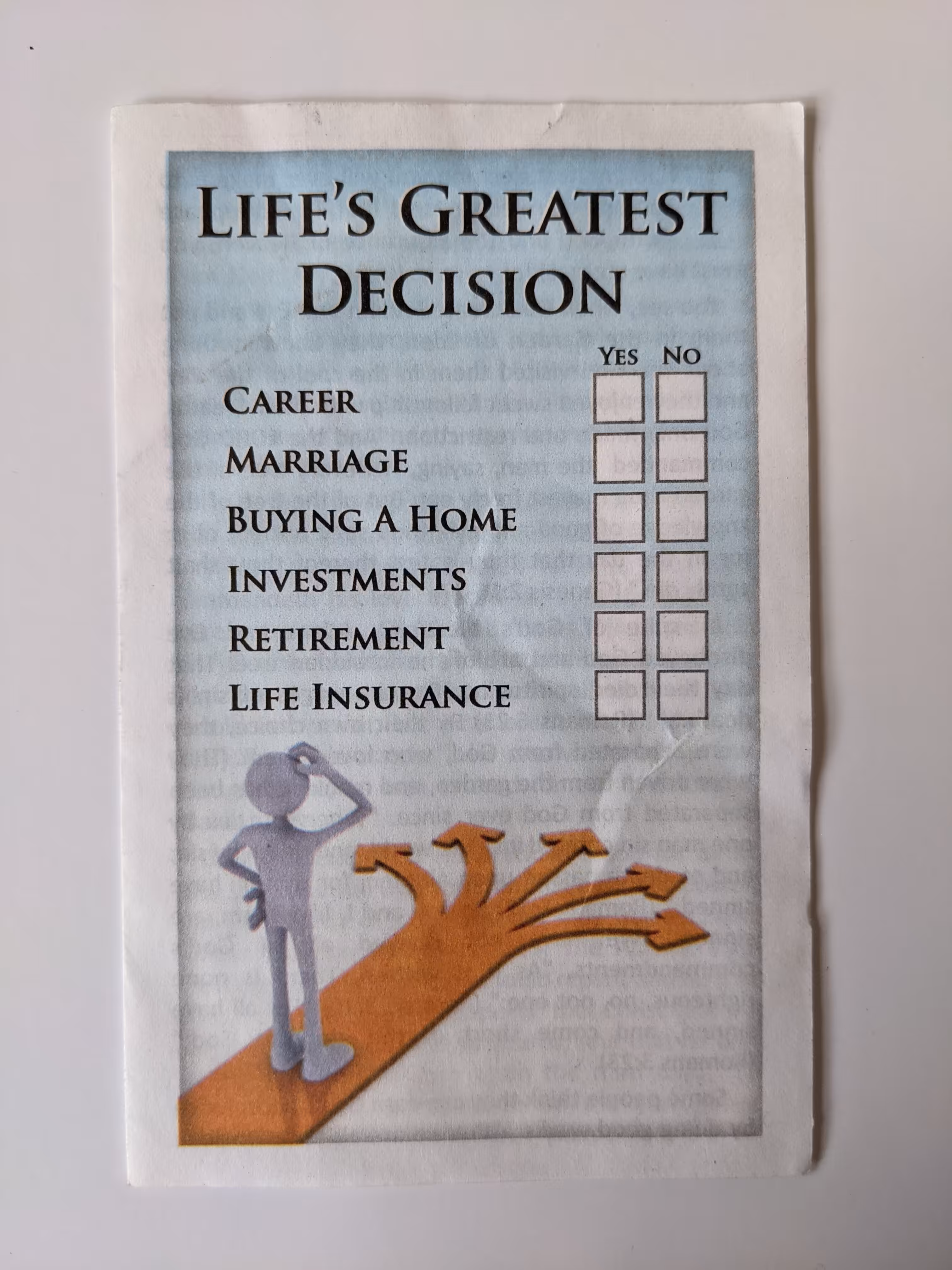 Life's Greatest Decision
